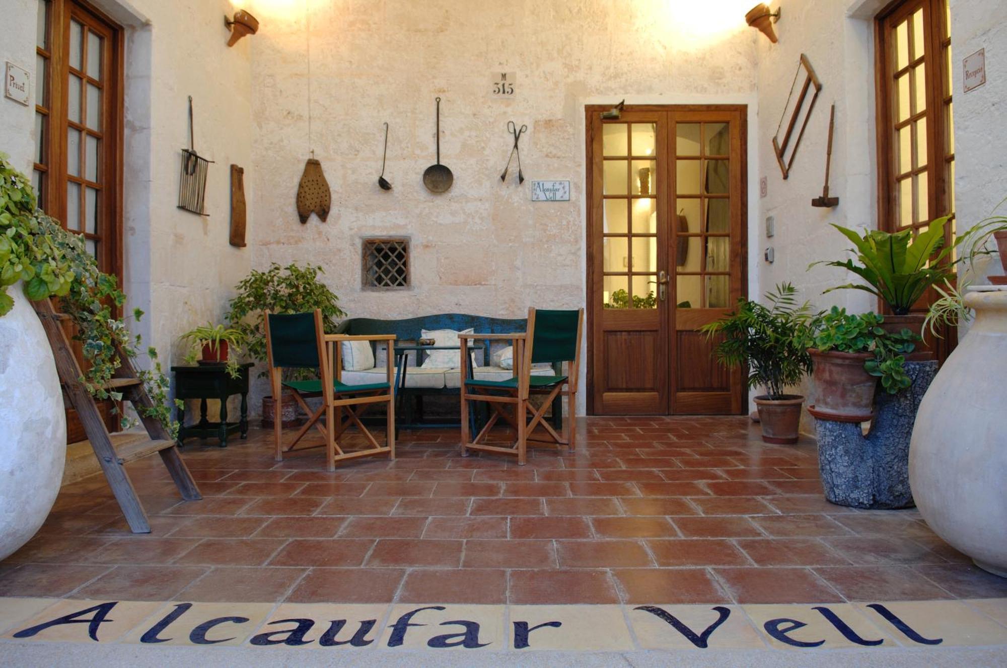 Alcaufar Vell Hotel Rural & Restaurant Sant Lluis Exterior photo